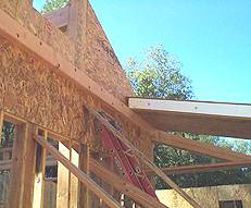 photo: roof panel on ledger